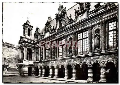 Cartes postales moderne En Aunis la Rochelle Charente Maritime Facade interieure de l'hotel de Ville