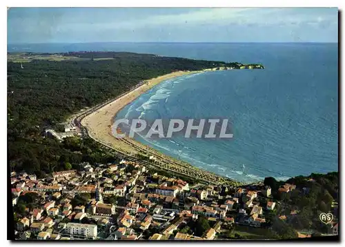 Cartes postales moderne Saint Georges de Didonne Chte Mme vue d'ensemble la plage et la Pointe de Suzac