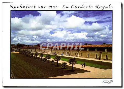 Moderne Karte Rochefort sur Mer Corderie Royale Fondee sous Louis XIV