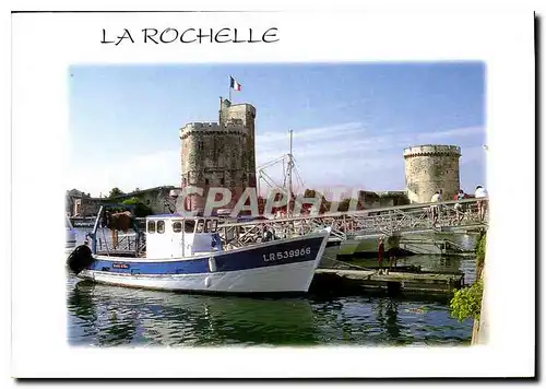 Cartes postales moderne La rochelle Ville historique le vieux Port