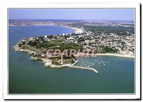 Cartes postales moderne St Georges de didonne le Port et la corniche au fond Royan vue aerienne