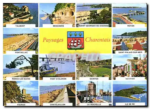 Cartes postales moderne Paysages Charentais vu du Ciel par Alain Perceval