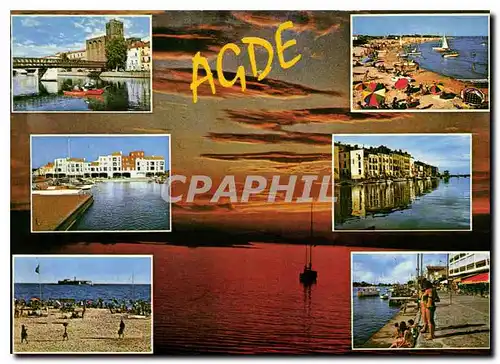 Cartes postales moderne Le Littoral Languedocien Agde et ses Plages