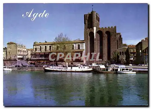 Cartes postales moderne Agde la Cathedrale St Etienne