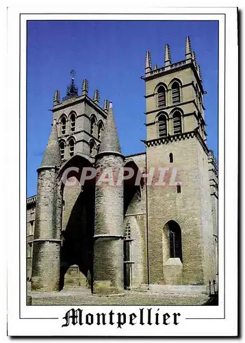 Cartes postales moderne Montpellier Herault la Cathedrale Saint Pierre