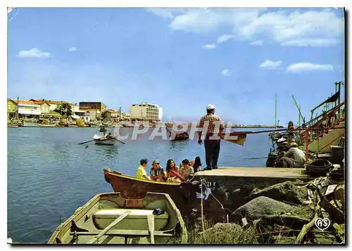 Cartes postales moderne Depuis la Tamarissiere vue sur le Grau d'Agde et l'Herault