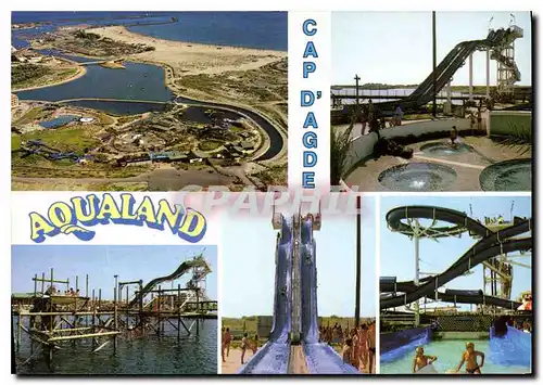 Cartes postales moderne Littoral Languedocien Cap d'Agde Aqualand