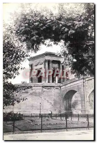 Moderne Karte Montpellier le Chateau d'Eau