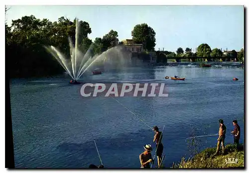 Cartes postales moderne Agde Herault les bords de Herault les Jets d'Eau