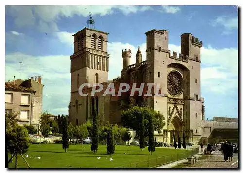 Cartes postales moderne La Capitale du Vignoble Languedocien Beziers Cathedrale Saint Nazaire