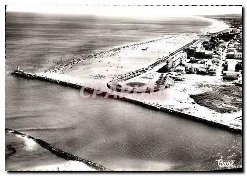 Cartes postales moderne Cote d'Amethyste Valras Plage Herault vue panoramique aerienne et la plage