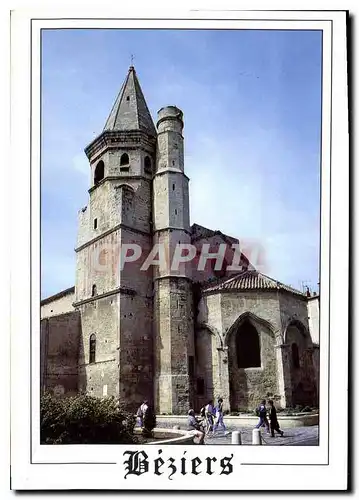 Cartes postales moderne Beziers Herault l'eglise de la Madeleine