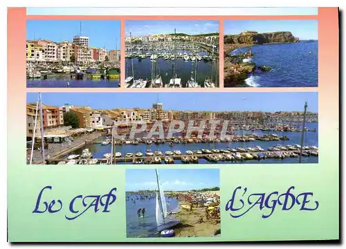 Cartes postales moderne Au Bord de la Mediterranee le Cap d'Agde Herault