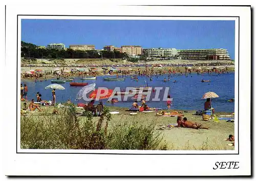 Cartes postales moderne Sete Herault la Plage de la Corniche