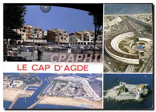 Cartes postales moderne Station du Bas Languedoc le Cap d'Agde Centre Naturiste