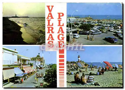 Cartes postales moderne Valras Plage le Phare la Plage