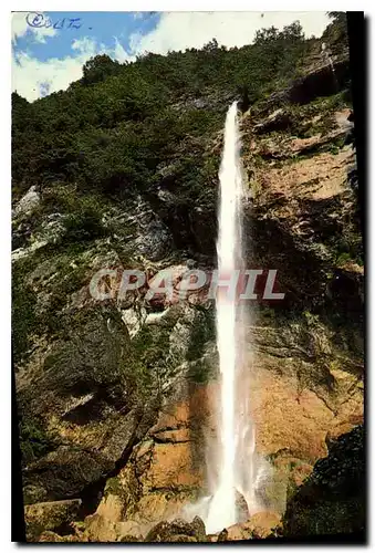 Ansichtskarte AK Paysages de Savoie La Cascade de Couz sur la route de Chambery aux Echelles