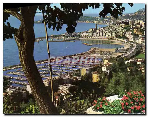 Cartes postales Menton Cote d'Azur le nouveau port en Vieille ville