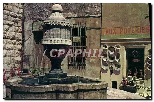 Ansichtskarte AK La Cote d'Azur Vence la Fontaine du Peyra