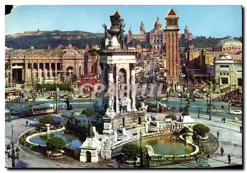 Cartes postales Barcelona Place d'Espagne