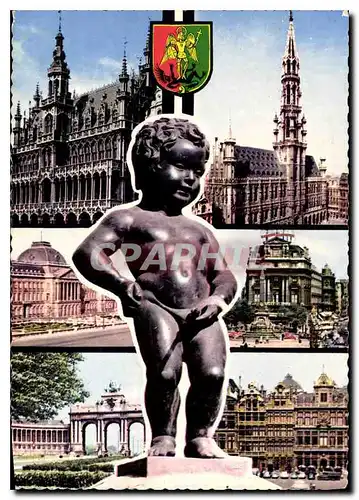 Cartes postales Souvenir de Bruxelles