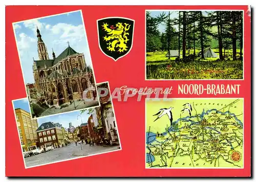Cartes postales moderne Groeten uit Noord Brabant