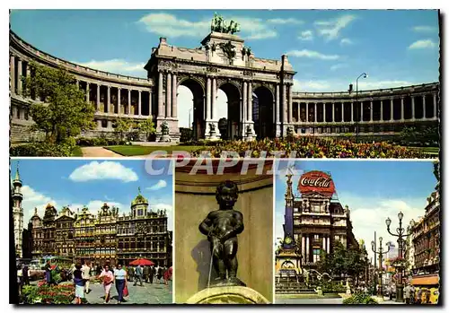 Cartes postales moderne Un Bonjour de Bruxelles