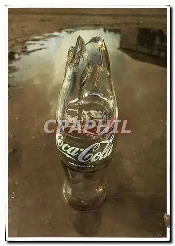 Moderne Karte Bouteille de Coca Cola