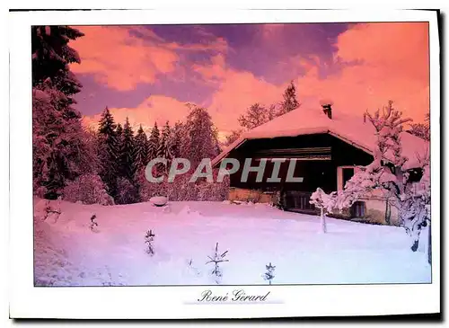 Cartes postales moderne Image de Montagne Harmonie du soir