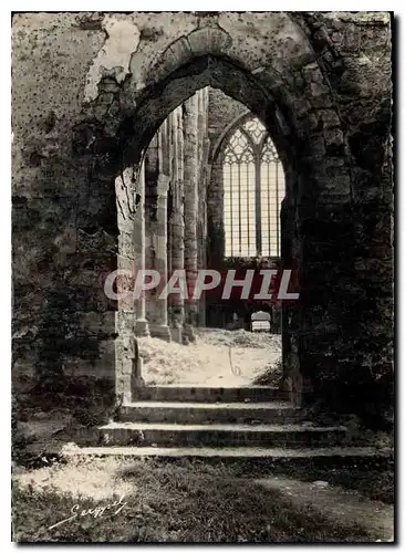 Moderne Karte Abbaye d'Aulne Porte donnant acces des Cloitres vers l'Eglise