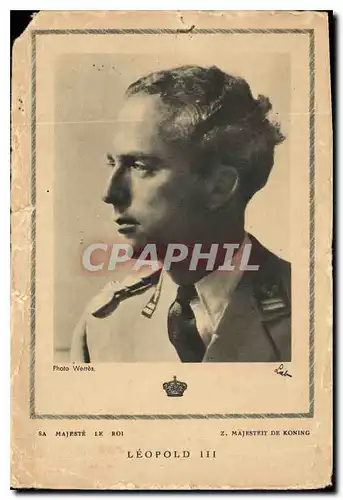 Cartes postales moderne Sa Majeste le Roi Leopold III