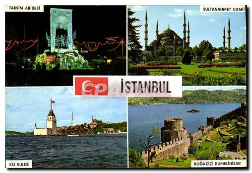 Cartes postales moderne Intanbul ve Guzellikleri
