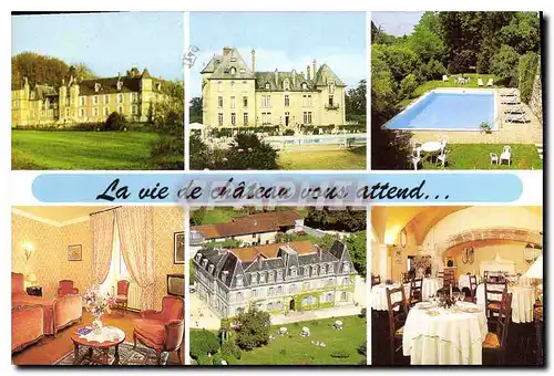 Cartes postales moderne Hotel Chateaux de France