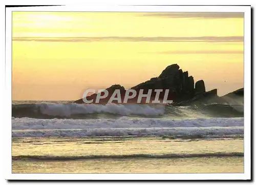 Moderne Karte Soleil couchant