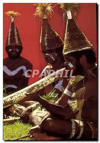 Cartes postales moderne Musiciens Aborigenes festival de Canberra