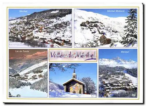Cartes postales moderne En Tarentaise Savoie Meribel Au coeur des Trois Vallees Mottaret