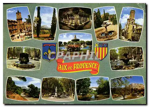 Cartes postales moderne La Cite du roy Rene Aix les Bains Souvenir