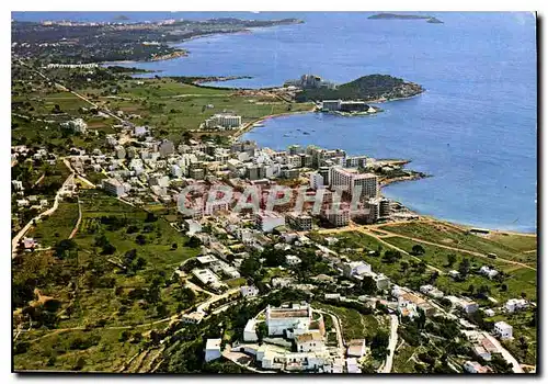 Moderne Karte Sainta Eulalta del Rio Ibiza vue generale