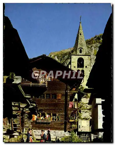 Cartes postales moderne Souvenir du Valais Evolene val d'Herens