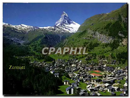 Cartes postales moderne Zermatt Walis Mattehorn Mt Cervin