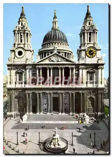 Moderne Karte London Paul's Cathedral