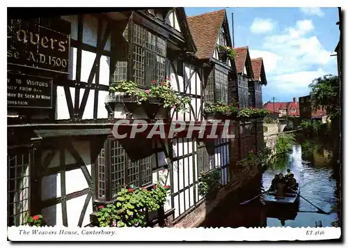 Cartes postales moderne The Weavers House Canterbury