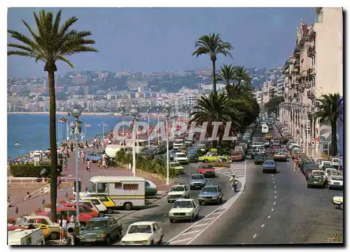 Cartes postales moderne Reflets de la Cote d'Azur Nice La Promenade