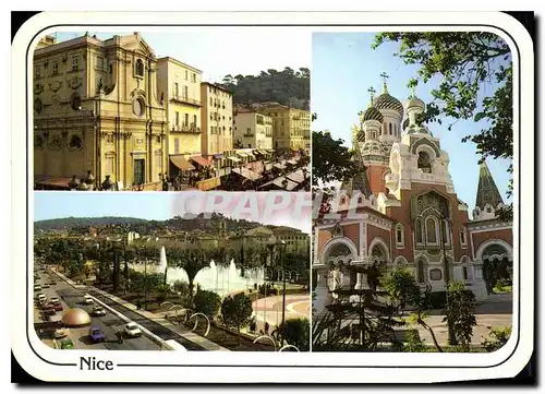 Cartes postales moderne Reflets de la Cote d'Azur Nice