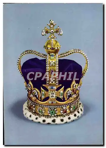 Cartes postales moderne St Edward's Crown The Crown of England