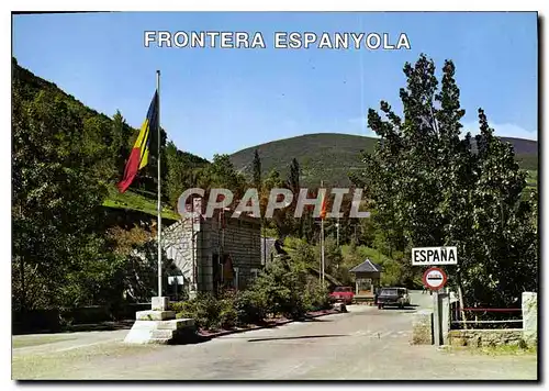 Cartes postales moderne Valls d'Andorra frontiere