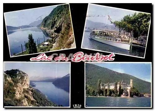 Cartes postales moderne Lac du Bourget Bords du Lac du Bourget Depart pour Hautecombe la Chambotte Abbaye d'Hautecombe