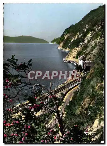 Cartes postales moderne Lac du Bourget Route de la Corniche les Tunnels