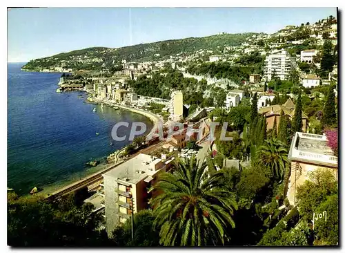 Cartes postales moderne Couleurs et lumiere de France la Cote d'Azur miracle de la nature Villefranche sur Mer Alpes Mar