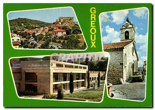 Cartes postales moderne Souvenir de Greoux les Bains Alpes de Haute Provence Tourisme Thermalisme Climatisme